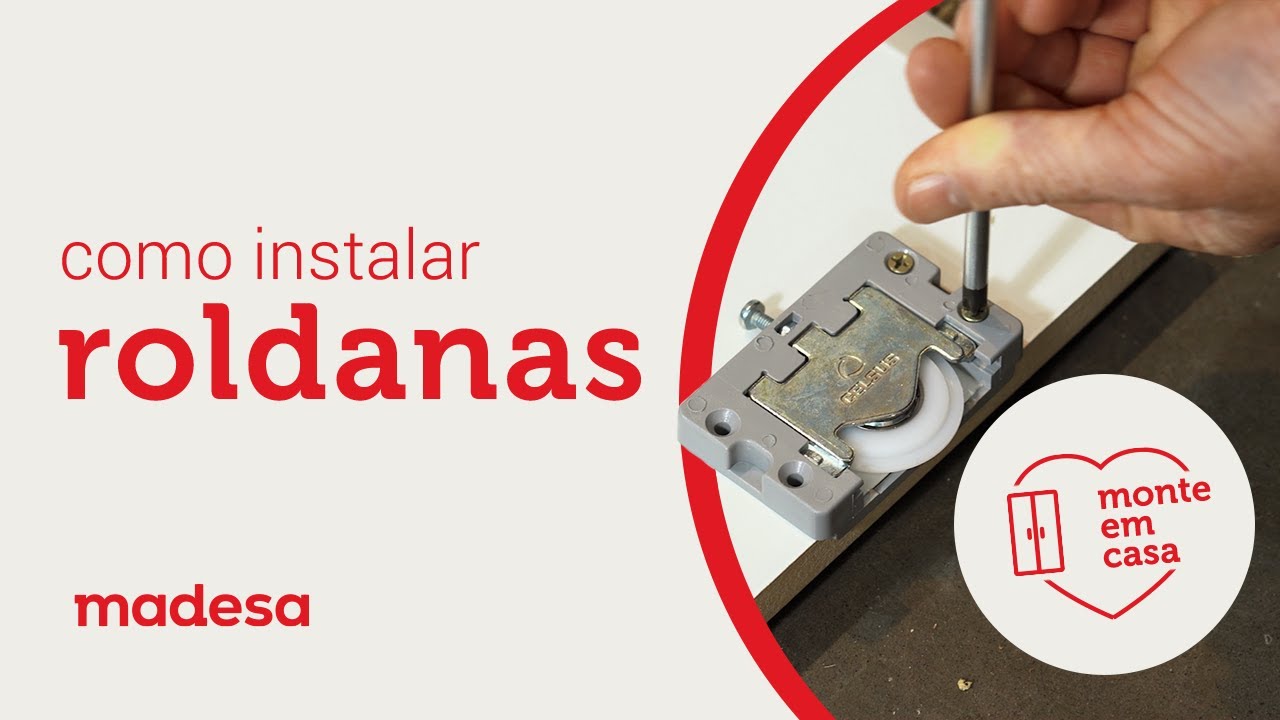 Montagem Kit roldanas | Madesa Móveis