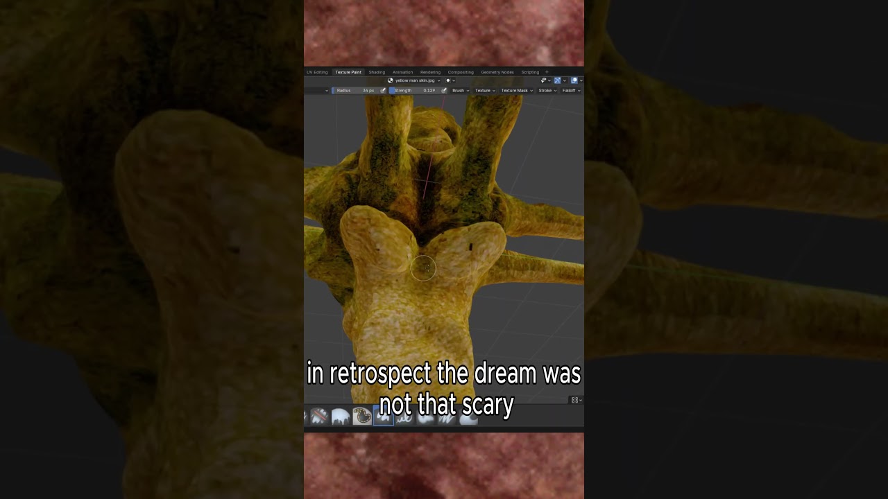 Modelling The Creature From My Dreams 