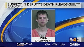 Suspect in Boone County deputy's death pleads guilty