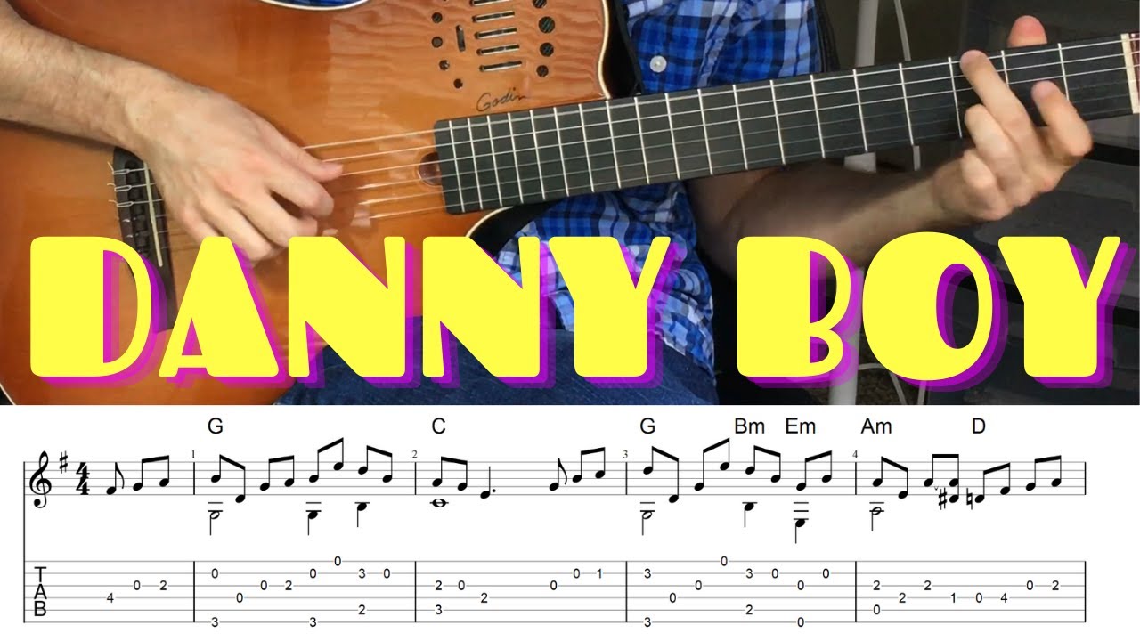 guitar chords for danny boy