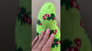 WAKOSANWAKOSAN Christmas Warm Fuzzy Slipper Socks for Women,Winter Fluffy Warm Indoor Socks,Free Siz