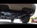Mazdaspeed 6 Muffler Delete Axle Back, Startup, Rev