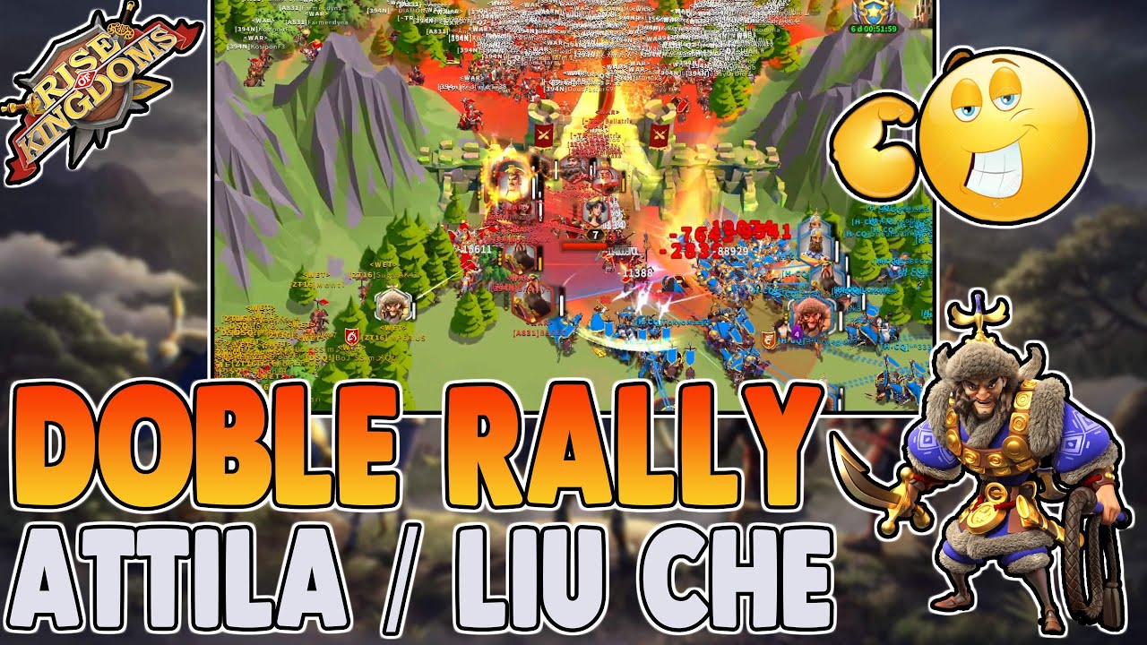 ¡DOBLE RALLY PARA TOMAR EL PASO! - ATTILA CON LIU CHE DEMASIADO FUERTE ...
