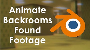 Animate Backrooms Found Footage like Kane Pixels in Blender
