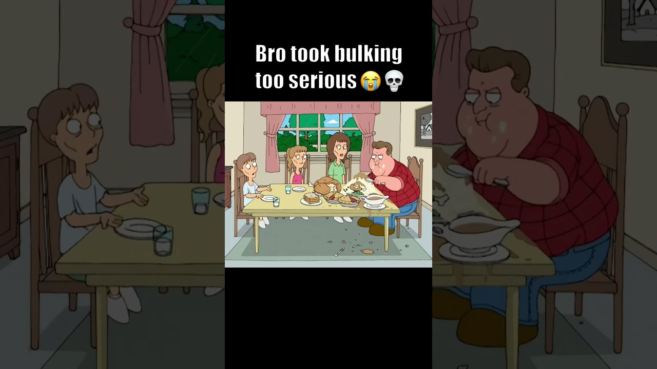 Bro Took Bulking Too Serious 