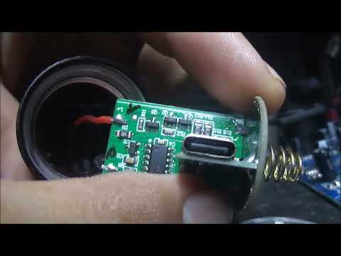 Defeito E QUASE Conserto Lanterna Tática B MAX P 90 Orçamento