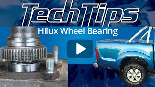 Toyota Hilux 2005-2011 -  Rear Wheel Bearing Replacement
