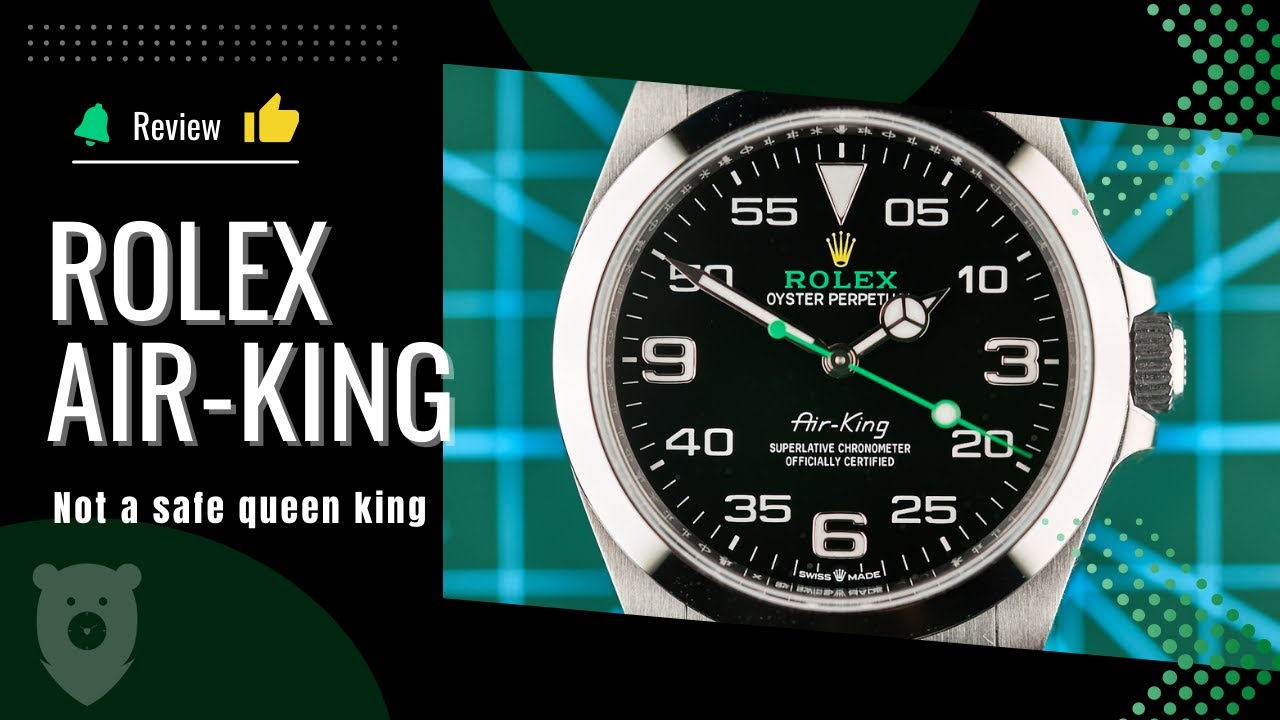 Rolex AirKing 126900, this is not a Safe Queen or King YouTube