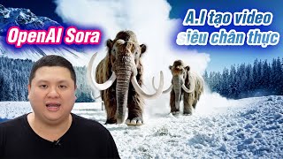 A.I tạo video tốt nhất thế giới hiện nay, chuẩn như đời thực: Sora của OpenAI