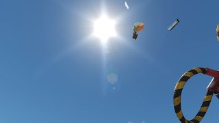 F-14B TOMCAT: FLAT SPIN GONE WRONG (JESTER SAFELY EJECTED).