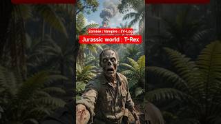T-Rex | Jurassic world #trending #viral #shorts #trex #jurassicworld #zombie #vampire #vlog