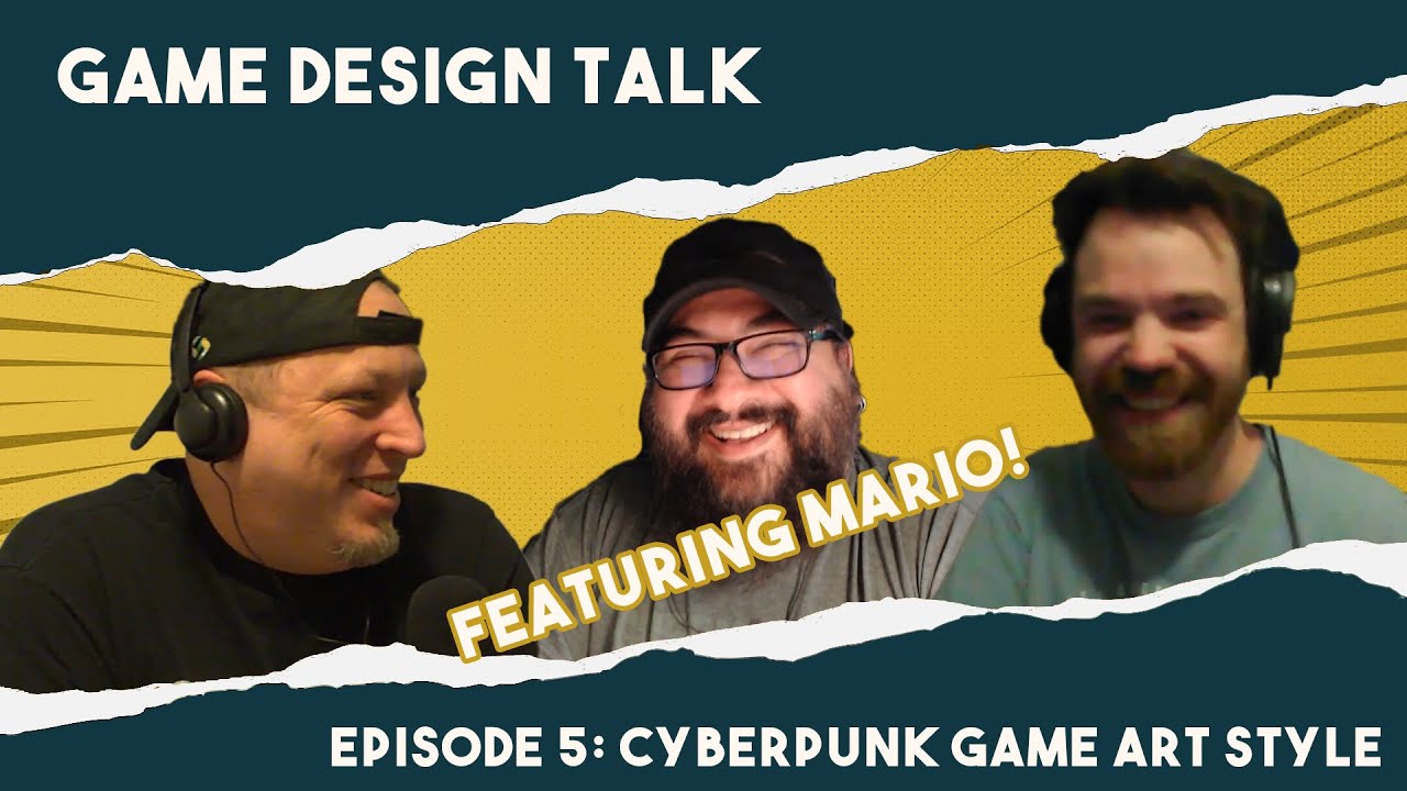 Brass Engine Games Podcast Episode 5 - Cyberpunk Game Art Style