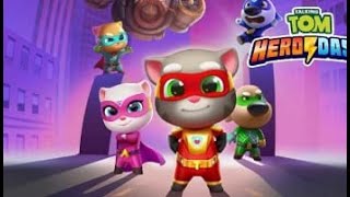 لعبة توم البطل Talking tom hero dash Gameplay screenshot 5