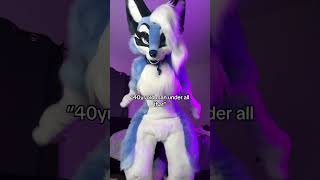 40? No. Femboy? Maybe.. #furry #fursuit
