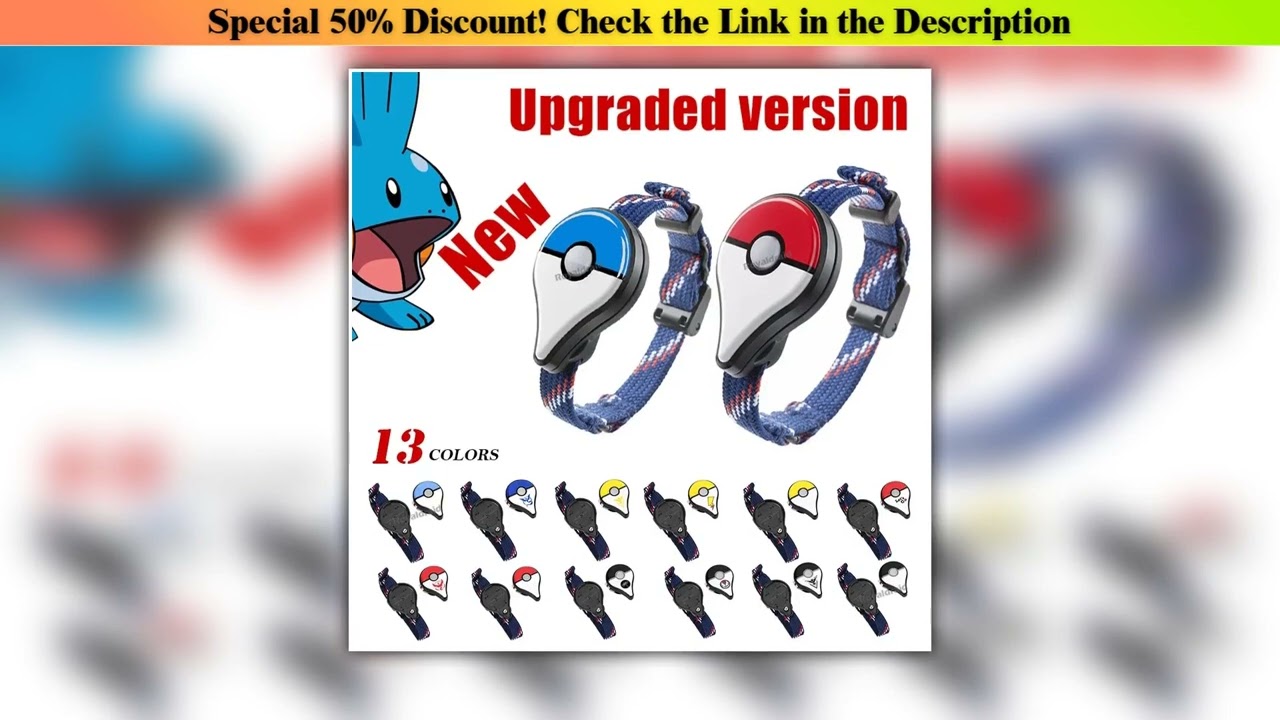 Review NEW Auto Catch Smart Wristband Pogo for Go Plus Bluetooth-compatible Automatic Capturer Brac