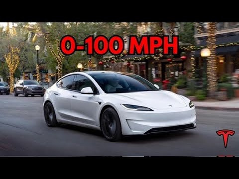 Tesla Model 3 Performance 0-100 MPH Insane Acceleration Test! Track ...