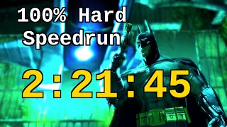 Batman: Arkham Asylum 100% - Glitchless Speedrun-Hard- PB (2:49:19) 