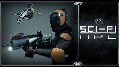 Sci-fi NPC Asset Pack  Preview  - NOW AVAILABLE ON THE UNREAL MARKETPLACE