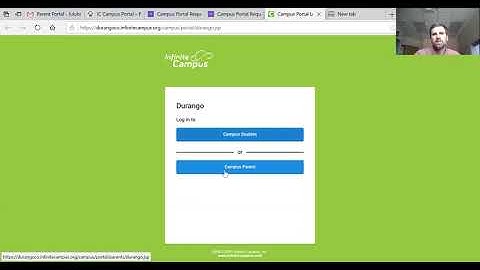 Signing into an Infinite Campus Account