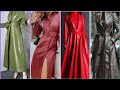 Evergreen Fashion of Pure Leather Long Jacket And Coat Designs For High Class Ladies