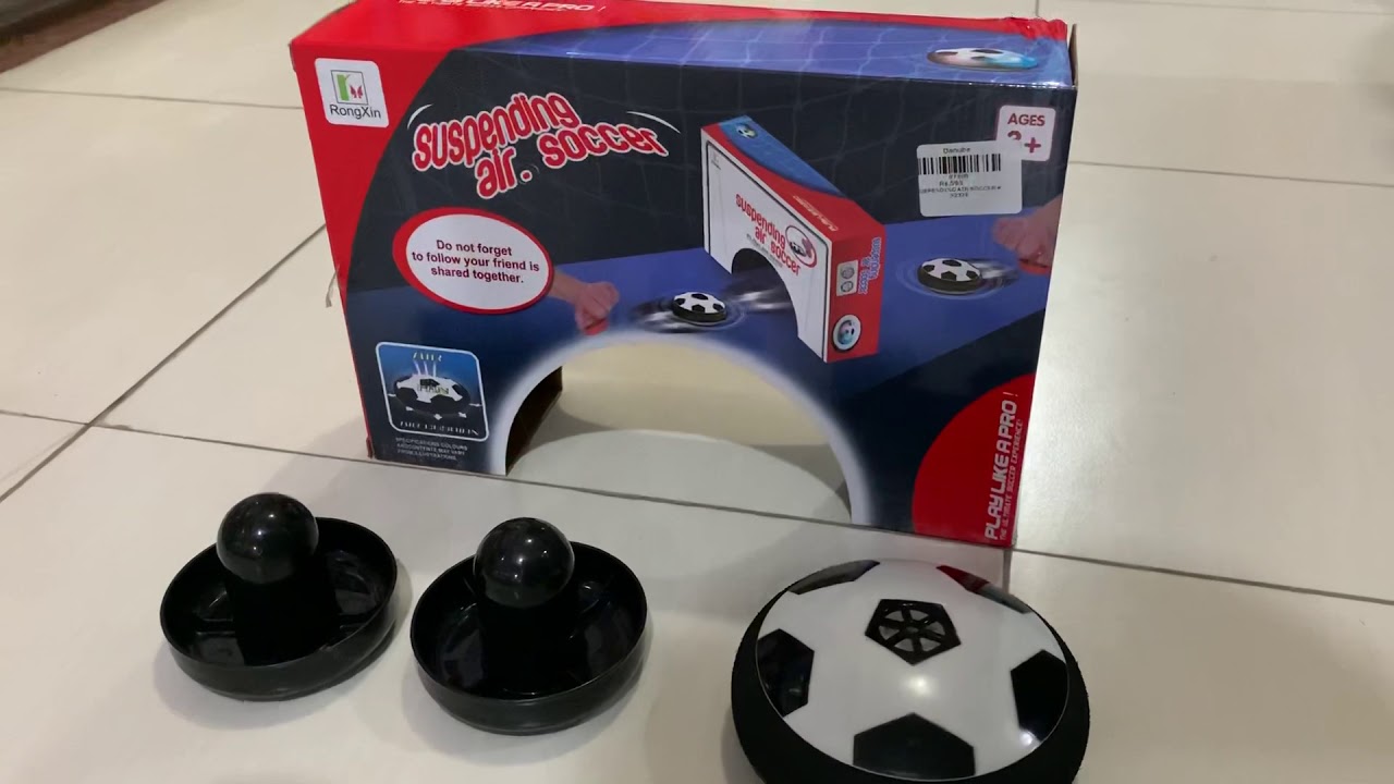 Air soccer hover ball YouTube
