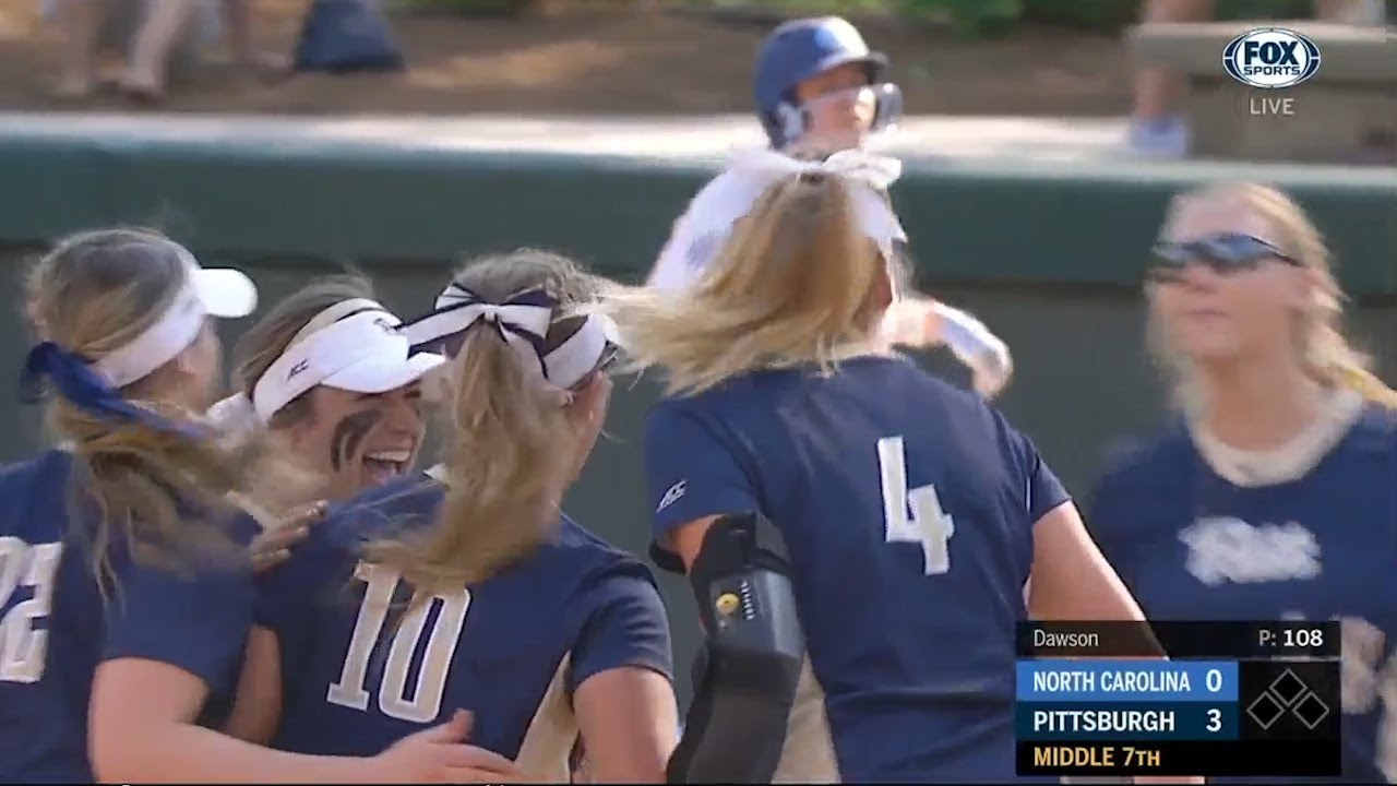 Softball ACC Tournament Semifinals Pitt vs. UNC Highlights YouTube