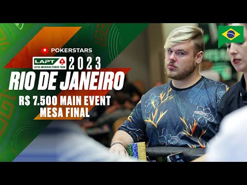 LAPT Rio 2023 — Main Event, mesa final