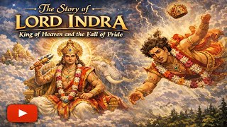 The Story of Lord Indra – King of Heaven and the Fall of Pride 05 #lordindra #hindugod #om #indra