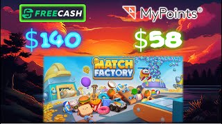 FreeCash/MyPoint Offer: Match Factory to Level 1200. Simply Cheat.
