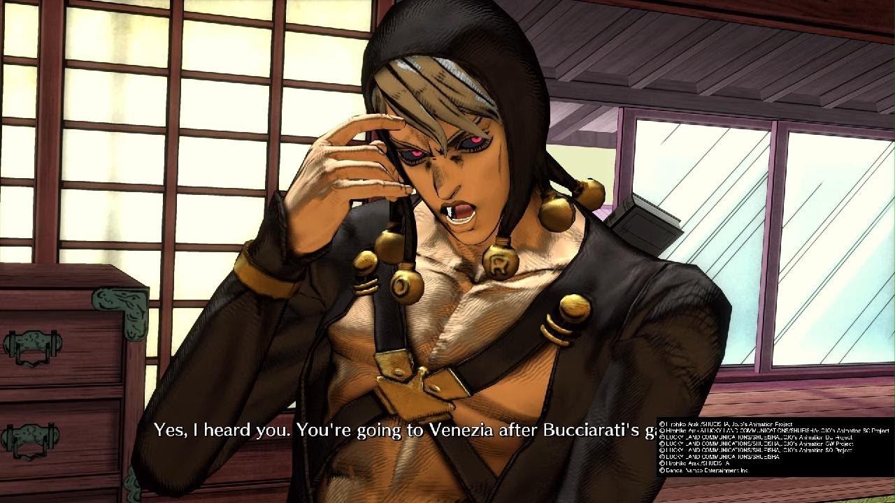 JoJo's Bizarre Adventure Risotto Nero vs Ghiaccio (Secret Canon