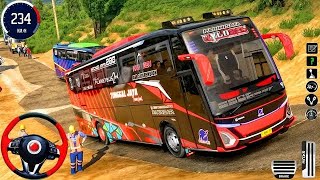 Real Uphill Bus Drive 3D Simulator - Offroad Coach Bus Driving 2025 - Android GamePlay screenshot 5