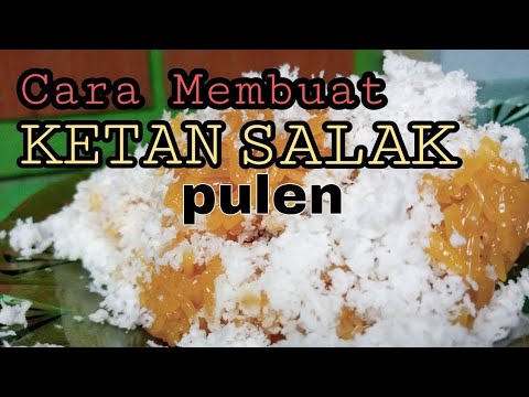Cara Membuat Ketan Coklat