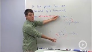 Alternate Exterior Angles Profile