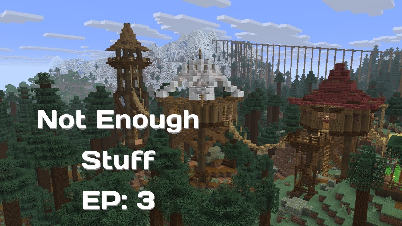 Minecraft Let's Play Episode 3 - Not Enough Stuff - YouTube