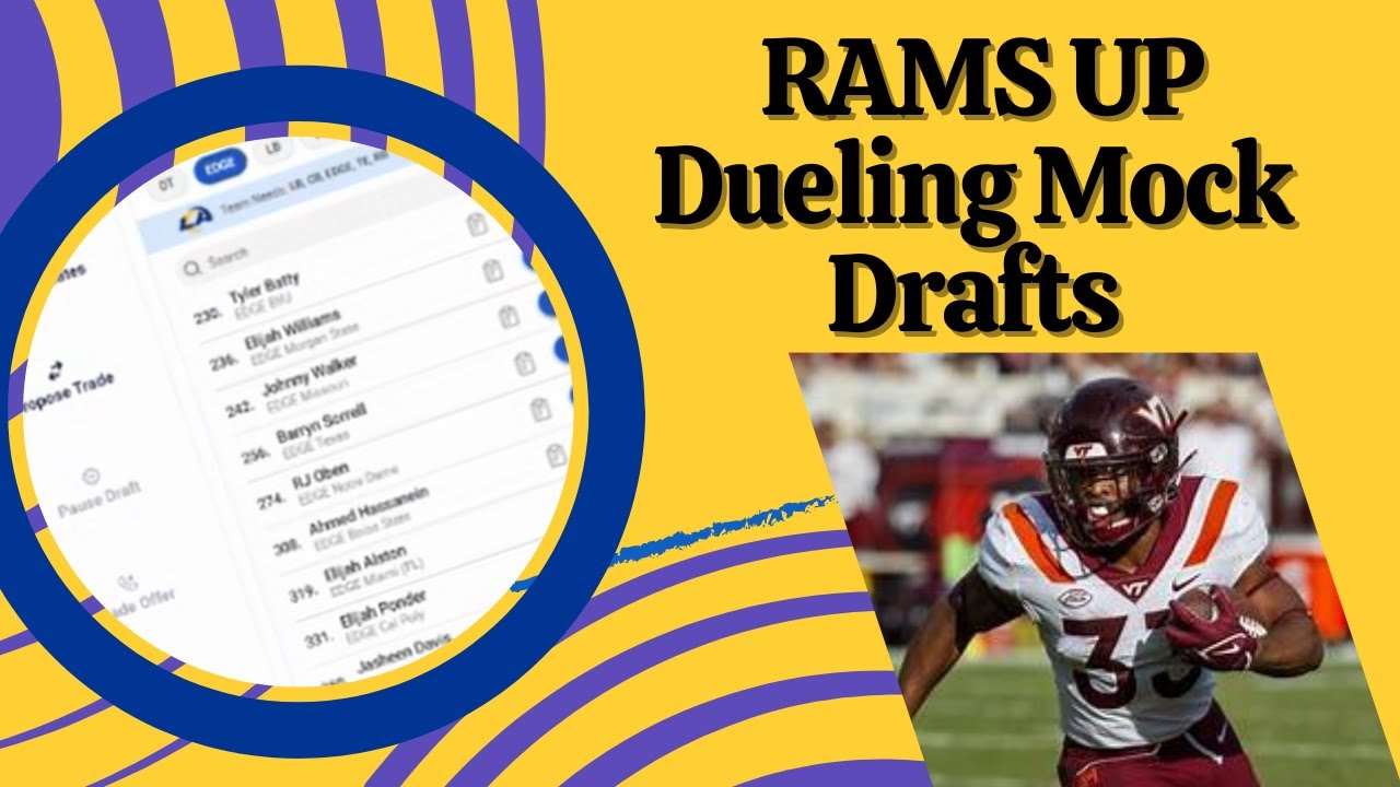 Scott Richmond and Mark pull of a mock with a lot of 2nd guessing going on