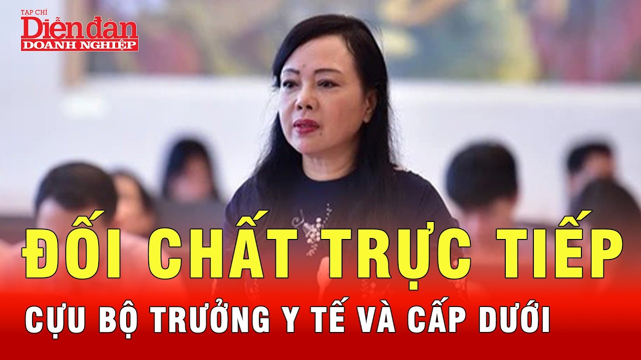 Cuộc đối chất căng thẳng giữa Nguyễn Thị Kim Tiến và cấp dưới trước công an | Tin tức 24h
