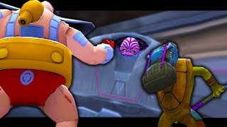 Teenage Mutant Ninja Turtles: Legends - TURTLES VS ROBOTS #TMNT 2012 game