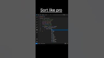 Sort_Array#coding#c++#programming#array#basics# practice #trick#shortest_trick#shorts#easy#hits