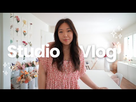 Behind the Scenes: Paper Flower Workshop Prep + Summer DIY & Botanical Prints