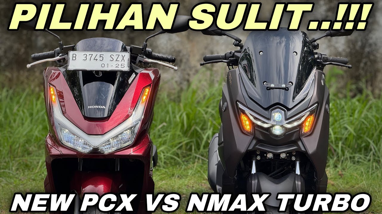 PILIHAN SULIT‼️PCX 160 ROADSYNC VS NMAX TURBO TECH MAX