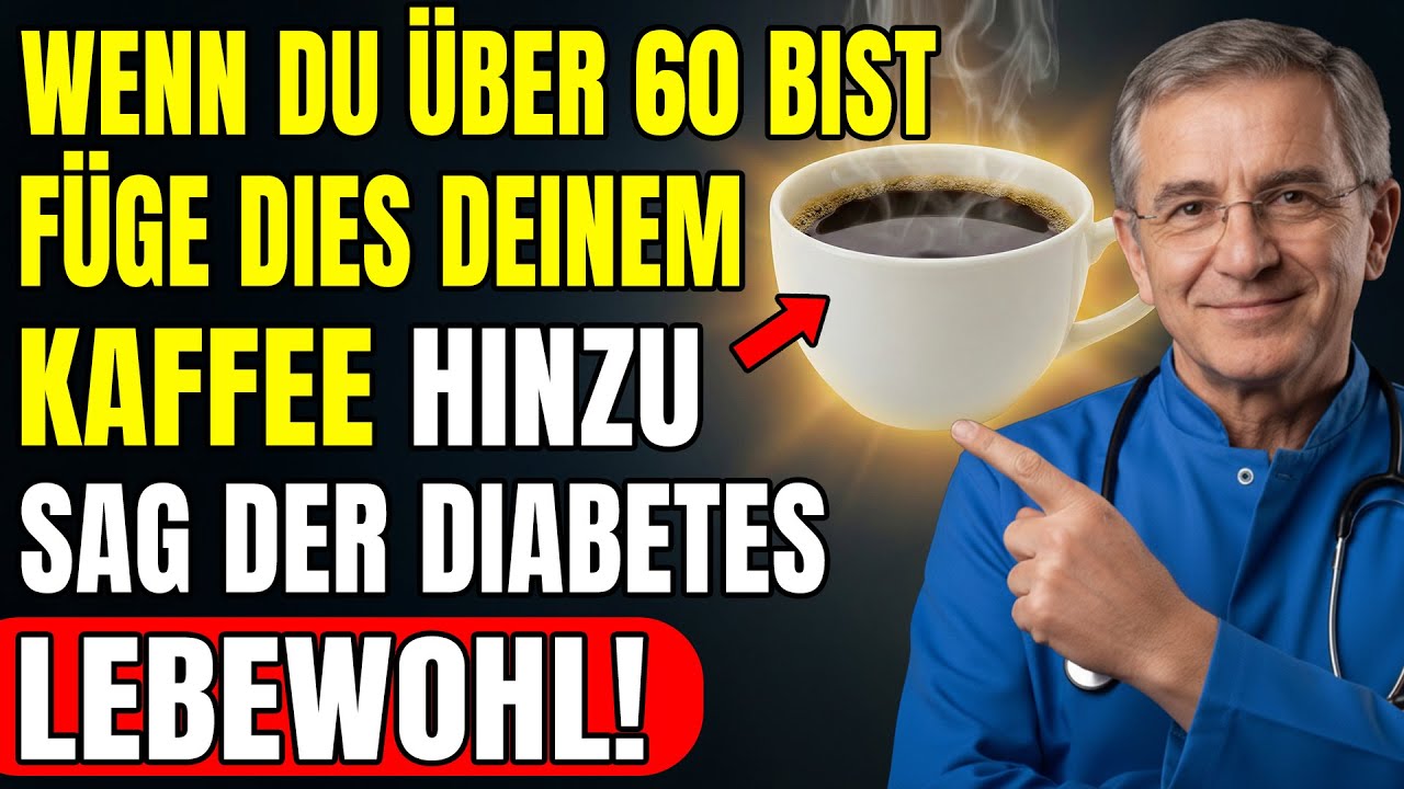 So trinken Senioren KAFFEE richtig, um den Blutzucker zu regulieren und Diabetes vorzubeugen