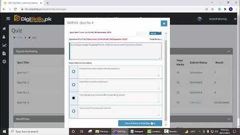 Digiskills Digital Marketing Quiz 4 Batch 11 2021|Quiz 4 Batch 11 2021| Test 4 Group 11