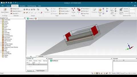 Planar transmission line  Microstrip line Design CST MWS