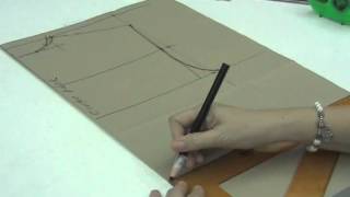 Lesson 2-16  MEDIUM Back Block Pattern Bodice Part 2 - BASIC DRESS WITH WAISTLINE