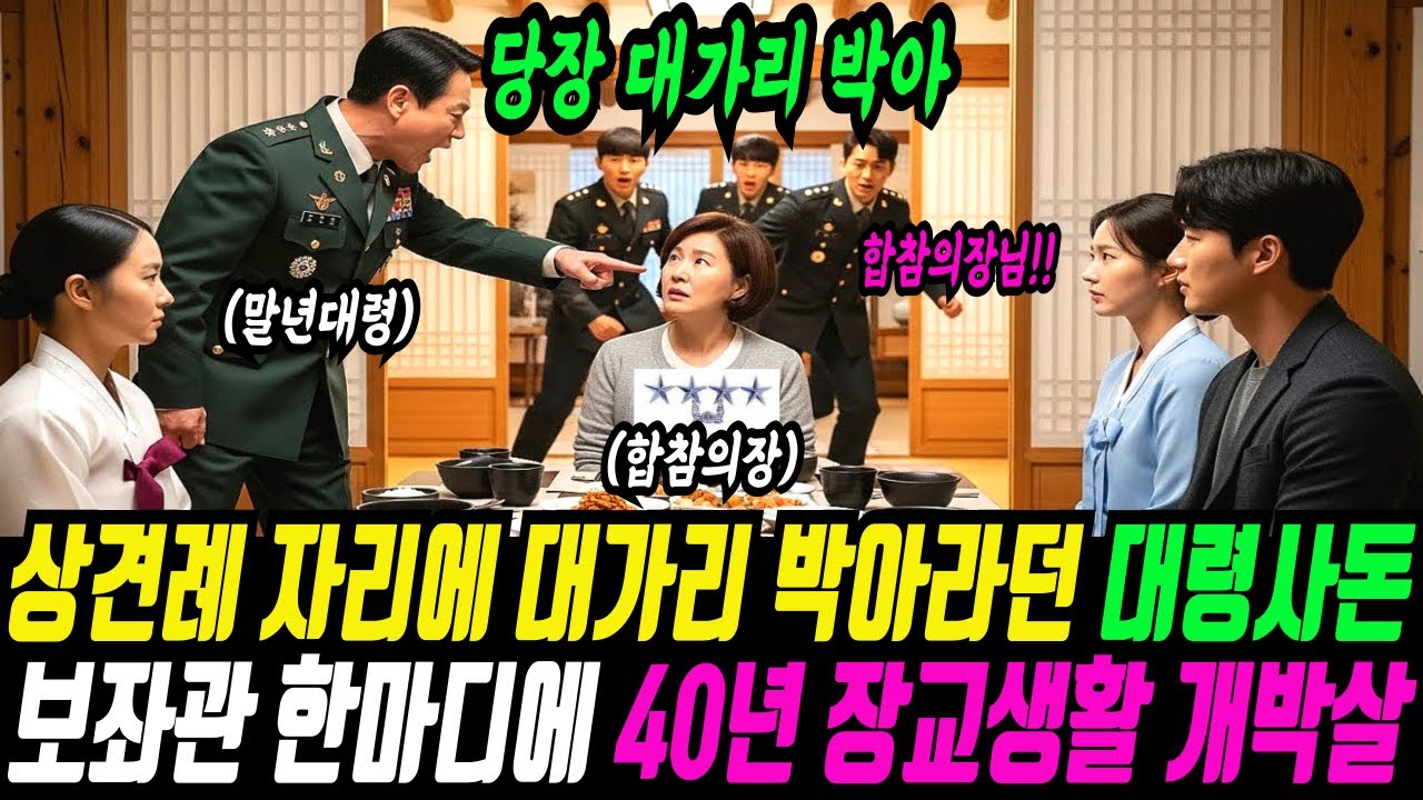 상견례 자리에서 사돈 깔본 대령 장교, 