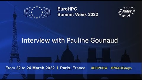 Interview with Pauline Gounaud - EHPCSW 2022