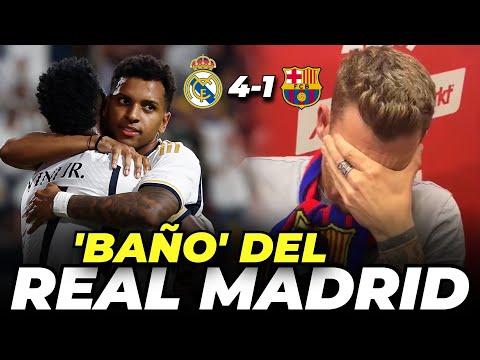 🏆'BAÑO BLANCO' | REAL MADRID 4-1 BARÇA