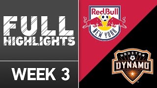 HIGHLIGHTS: New York Red Bulls vs. Houston Dynamo | March 19, 2016