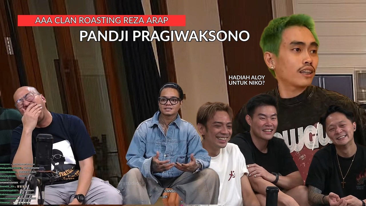 AAA clan roasting , pandji ngakak lihat arap #marapthon #yb #tepe46 #pandjipragiwaksono
