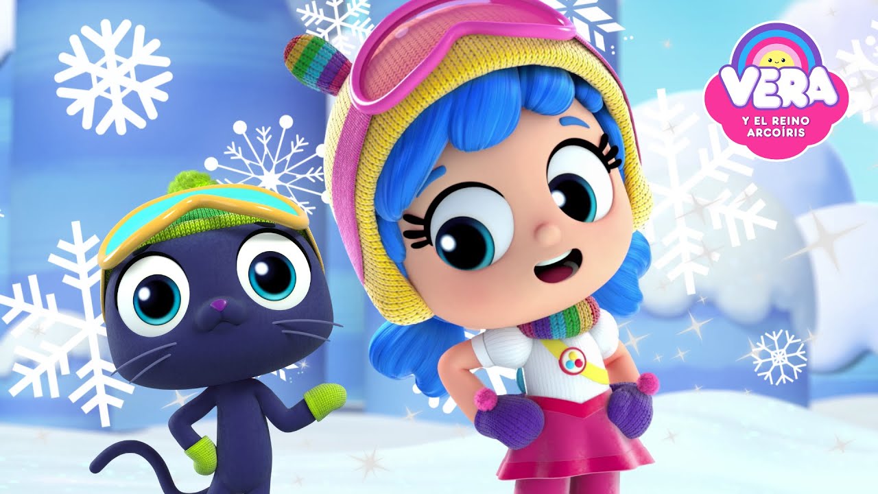 ¡Diversión invernal con Vera y Bartleby! ❄️ | Vera y el Reino Arcoíris | Dibujos animados para niños